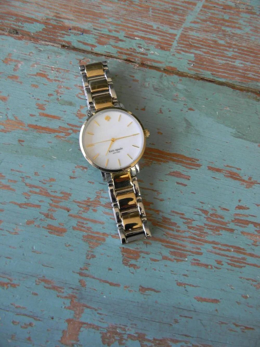 Kate Spade New York Gramercy Grand  Watch Stainless Steel Needs Battery